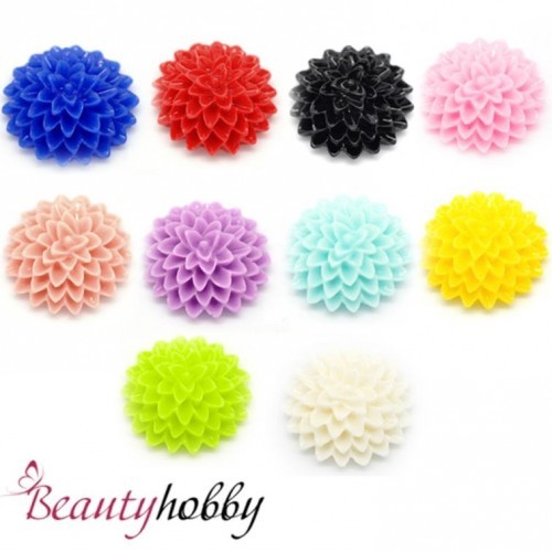 Декор №1 Хризантема белая. - beautyhobby.ru