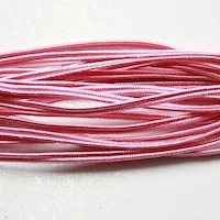 Сутаж чешский, 3мм, розовый, 1м - biser.ru