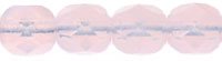 Бусины чешские стеклянные гранёные розовый опал молочные 71200 4мм - biser.ru