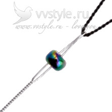 Игла (игла-нить) с большой петелькой усиленная 0,51мм. Beadalon - vvstyle.ru